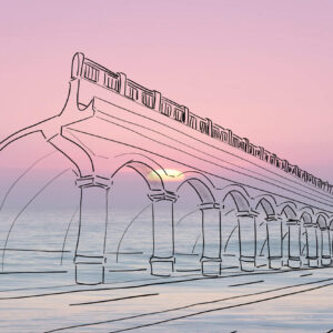 「Wakkanai north breakwater」