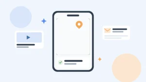 スマホの地図やおすすめ動画など、日常でAIが使われている様子